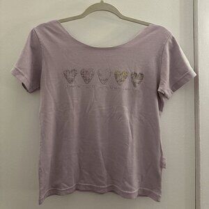 Vintage Off-The-Shoulder Tee